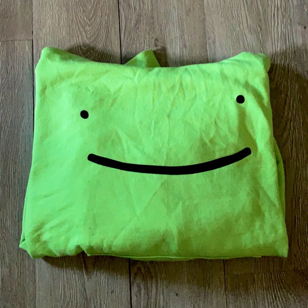 DREAM Smile Hoodie- Lime Green